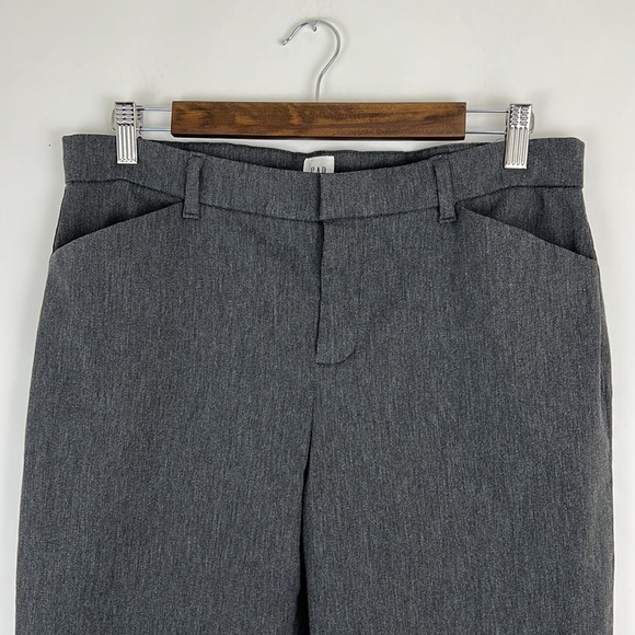 GAP Signature Skinny Ankle dress pants heathered charcoal 12 - Picture 10 of 10